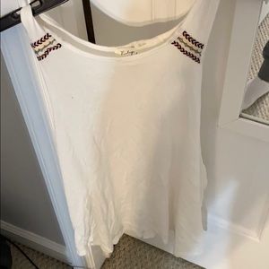 Vintage Havana tank top with tribal print designs